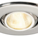 Lente in vetro. Sistema di fissaggio con molle interne.