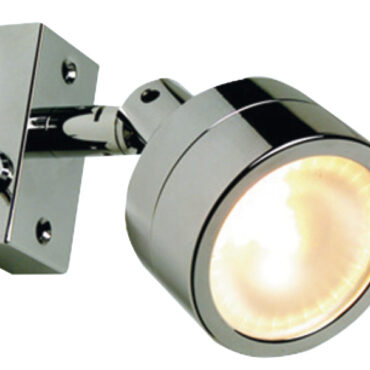 Corpo in ottone tornito, lente in vetro satinato.