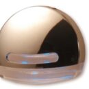 Corpo in tecnopolimero trasparente, ghiera in tecnopolimero a scatto trattato galvanicamente. Adatto per il montaggio anche su superfici infiammabili. Possibilità di fissaggio sia in orizzonatale sia in verticale. Design innovativo ed emissione luce studiata per disegnare effetti Wall Washer. Fissaggio tramite viti.