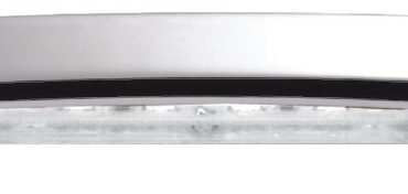 Corpo in tecnopolimero trasparente, frontale in ottone cromato.Adatto per montaggio anche su superfici infiammabili.Possibilità di fissaggio tramite viti sia in orizzontale sia in verticale.Design innovativo ed emissione luce studiata per disegnare effetti di ambientazione.