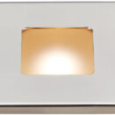 Carcassa in policarbonato completa di ghiera. Lente satinata. Un solo LED centrale. Fissaggio con viti.Tipologia luce:13.490.01/02 con luce fissa o dimmerabile, consultare la tabella per scegliere l'interruttore ideale.13.490.11/12 con luce dimmerabile, con funzione (ON/OFF + dimmer) touch inclusa nel vetro.