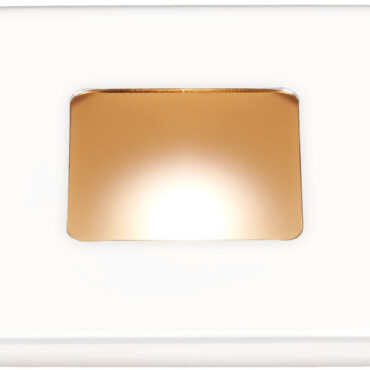 Carcassa in policarbonato completa di ghiera. Lente satinata. Un solo LED centrale. Fissaggio con viti.Tipologia luce:13.490.01/02 con luce fissa o dimmerabile, consultare la tabella per scegliere l'interruttore ideale.13.490.11/12 con luce dimmerabile, con funzione (ON/OFF + dimmer) touch inclusa nel vetro.