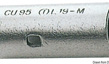 In rame stagnato ad elevata conducibilità.