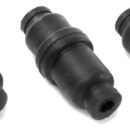 A tenuta stagna in gomma con innesti in ottone.