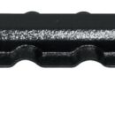 Base plastica ad alta capacità isolante. Barra di supporto in rame nichelato, viti e dadi in acciaio inox. volt 12/48.