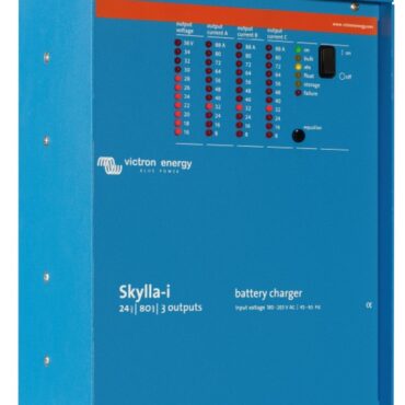 - Funzionamento sincronizzato per più batterie in parallelo tramite funzione CANbus;- Rilevamento tensione batteria per poter compensare le perdite di tensione causate dalla resistenza dei cavi;- La giusta quantità di carica: tempo di assorbimento variabile;- Prevenzione danni provocati da eccessiva quantità di gas: modalità battery safe;- Meno manutenzione ed invecchiamento quando la batteria non serve: modalità di accumulo;- Per aumentare la durata della batteria: compensazione temperatura;- Alimentazione 185-265 VAC;- Predisposizione per eventuale carica batterie Li-ion (Life 904).