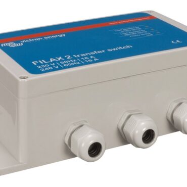 Commuta automaticamente la sorgente energetica banchina/inverter.