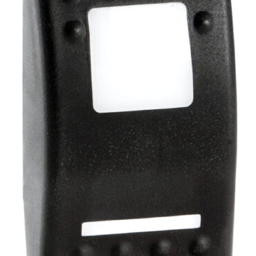 Ulteriore spia che si illumina dando contatto, con superficie semirigida antisdrucciolo, policarbonato rivestito in poliuretano nero.