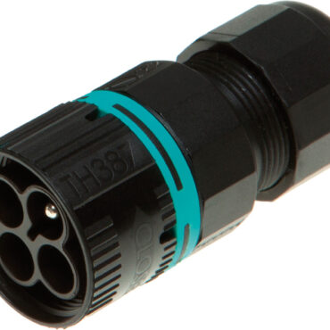 Connessione presa/spina IP66.