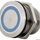 Completamente in acciaio inox e impermeabile. Un tocco breve attiva la funzione ON-OFF. Tenendo premuto si attiva la funzione dimmer.LED arancione (OFF) - LED bianco (ON).