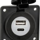 Vengono completati con le cornici di design modello "FLOW" singole o doppie.Cornice singola: 59,5x59,5 mm. Cornice doppia: 59,5x178,5 mm.