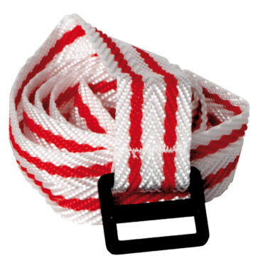 Con cinghie e ponticelli di fissaggio.