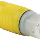 Completamente a tenuta stagna. Fabbricate in termopolimero caricato vetro ad alta resistenza, contatti in ottone nichelato.