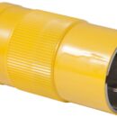 Completamente a tenuta stagna. Fabbricate in termopolimero caricato vetro ad alta resistenza, contatti in ottone nichelato.