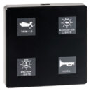 Electric touch panel 4 switches