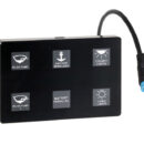 Electric touch panel 6 switches