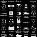 Electric touch panel 4 switches High power