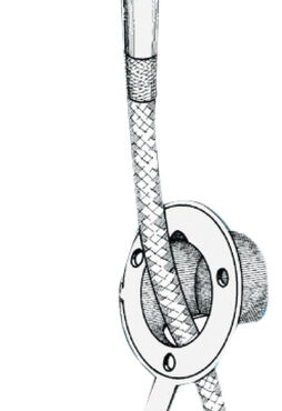 In ottone cromato con supporto ad incasso bianco in ASA UV resistente, completo di cappuccio in PVC bianco a tenuta stagna. Sporgenza interna 45 mm.