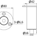 Asta che permette di avere un soffione fisso sulla plancetta di poppa.Realizzata in alluminio anodizzato nero + accessori in acciaio inox.Permette di orientare la doccia in tutte le direzioni ed altezze.Leggera e telescopica per un facile stivaggio, tubo esterno Ø 35 mm (ordinare 34.355.00 per stivaggio a parete).Ideale in abbinamento a doccia Adriana 15.480.00 o Keji II Continuum Flow 15.237.06.