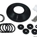 Portagomma orientabili, possibilità di montaggio in 3 posizioni, autoaspirante.