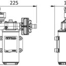 Autoadescante con ingranaggi in PEEK elicoidali.Controllo costante di pressione, corrente e voltaggio.Arresto automatico in caso di fine liquidoCorpo in ottone nichelato, albero in acciaio inossidabile, tenute in FKM.Il motore gira progressivamente fino a raggiungere la portata richiesta garantendo cicli di lavoro prolungati, maggiore silenziosità ed ottimizzazione dei consumi.La pompa è protetta da cortocircuiti e sovratensioni.Dopo 1 minuto e mezzo di operatività senza acqua la pompa va in protezione.