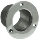 Il tubo si avvita all’interno della boccola per cui é possibile regolarne la lunghezza a piacere.