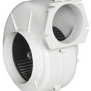 Motore a magneti permanenti IP44 stagno in accordo con ISO8846. Adatti per uso continuo per raffreddamento sala motori. Carcassa ABS bianco.