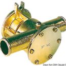 Corpo in bronzo, giranti in neoprene, da collegare al motore.