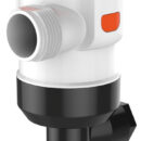 Certificate CE in ottemperanza alla direttiva ISO 8846/8849. Basso consumo. Rotazione a 360° del corpo pompa + portagomma. Motore sfilabile a scatto per la pulizia. Valvola di non ritorno Back low per evitare il ritorno dell'acqua.