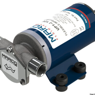 Con girante in gomma. Costruzione di alta qualità. Filtro anti-disturbi interno EMI. Corpo impermeabile e passacavo stagno. ISO 8849/8846.