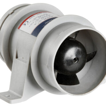 Prodotto "Water resistant” fabbricato in accordo ISO 8846 e norme CE - RoHS.Indicato per ventilare e raffreddare in maniera efficace sia cabine sia vani motore.