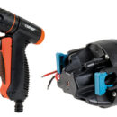 Ideale per il lavaggio della barca; il kit è composto da una pompa Par-Max HD6 con pressione maggiorata a 4.8 bar, filtro 90° e pistola a spruzzo.