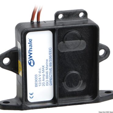 - Utilizza la tecnologia a sensori di campo MIRUS, con un sistema brevettato e può comandare pompe di sentina a 12 o 24 volt DC fino a 20 A di assorbimento;- nessuna parte in movimento quindi né usura né malfunzionamenti;- completamente sigillato non richiede manutenzione;- carcassa in polimeri resistenti a solventi e carburanti;- non contiene mercurio né altri agenti inquinanti.