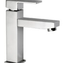 Rubinetto serie Square, miscelatore ceramico. Fabbricati in ottone cromato con cartuccia in ceramica.