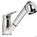 Con flessibile 120 cm. Doppio getto: rubinetto/doccia.