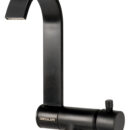 Serie di miscelatori abbattibili con cromatura nera.A differenza della semplice verniciatura, la cromatura garantisce un’estrema qualità e resistenza ad urti e/o graffi.Possono essere montati all’interno del lavello al fine di avere il piano completamente liscio.