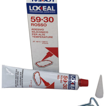 Il Loxeal 59-30 è un sigillante siliconico monocomponente a reticolazione acetica, progettato per garantire elevate prestazioni ad alte temperature e/o pressioni elevate.Sigillante specifico per raccordi tra tubo e portagomma, sia in metallo che in plastica, garantisce un'elevata tenuta anche in caso di accoppiamenti non perfetti, tolleranze dimensionali non ideali.•