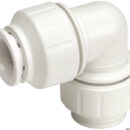 La gamma Speedfit a innesto rapido di John Guest utilizza la tecnologia data dall’azione combinata della pinzetta e della guarnizione.La pinzetta con denti in acciaio inox che aggraffa il tubo e l’O-Ring forniscono così una tenuta ermetica.