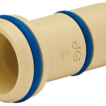 La gamma Speedfit a innesto rapido di John Guest utilizza la tecnologia data dall’azione combinata della pinzetta e della guarnizione.La pinzetta con denti in acciaio inox che aggraffa il tubo e l’O-Ring forniscono così una tenuta ermetica.