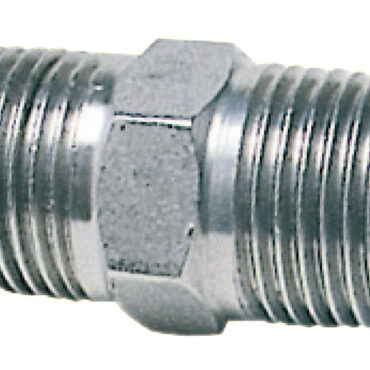 SS double pipe nipple 1/2"