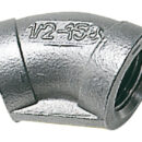 45° elbows female/female 2"