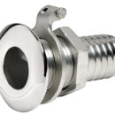 Completi con anello di collegamento di massa. Lucidati a specchio.