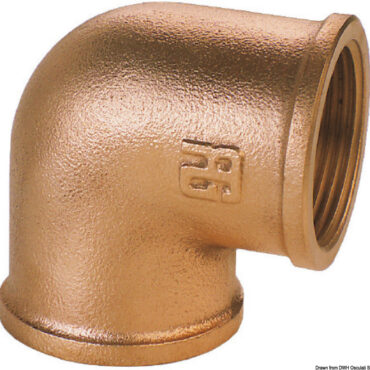 GUIDI bronze F-F 90° elbow 3/4"