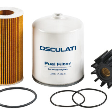 Formati da: filtro olio + filtro carburante + girante pompa acqua