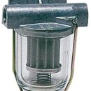 Con vaschetta facilmente estraibile per sostituzione cartuccia filtrante.Particolarmente adatto per motori fuoribordo.