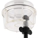 Testa in alluminio, vaschetta trasparente, spurgo con sistema rapido. Consigliato per motori fino a 200 HP - Equivalente Yamaha 2W-114-00-00. Completo portagomma 8 mm.