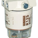 Separatori acqua-carburante, adatti solo per gasolio. Venduti con cartuccia da 10 micron, disponibili cartucce da 30 micron.