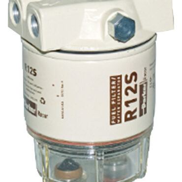 Separatori acqua-carburante, adatti solo per gasolio. Venduti con cartuccia da 10 micron, disponibili cartucce da 30 micron.