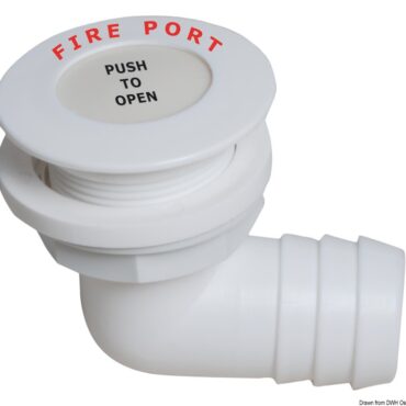 Da montare a parete o a pavimento. Si possono collegare attraverso un tubo il vano motore o vano serbatoio. Si azionano tramite la pressione sulla membrana in PVC. Riarmabile senza ricambi dopo l’uso.