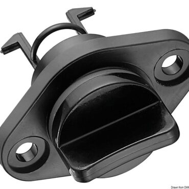 In nylon con sicurezza per il tappo.